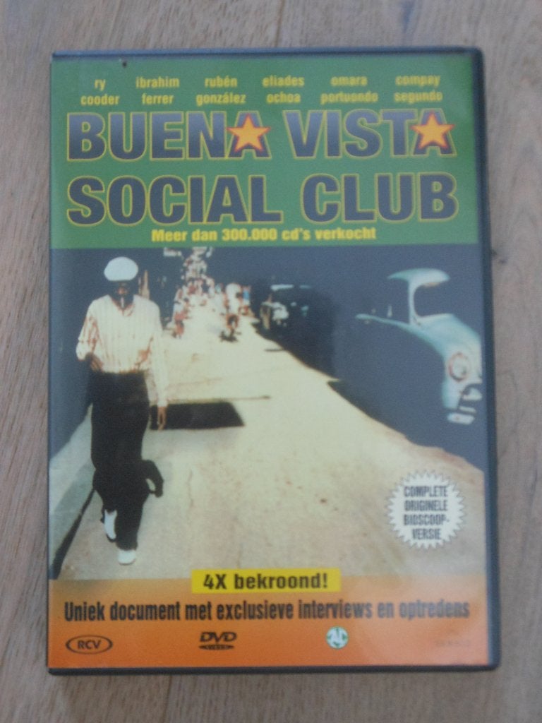 Te koop Dvd Buena Vista Social club, muziekdocumentaire jazz, Alle leeftijden, Ophalen of Verzenden, Zo goed als nieuw, Kunst of Cultuur
