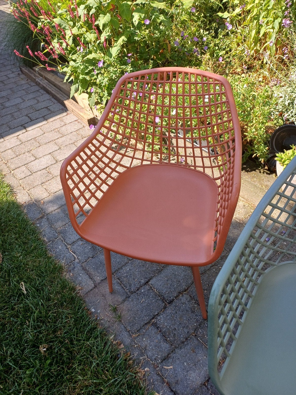 Tuinstoelen 8 stuks, Tuin en Terras, Tuinstoelen, Ophalen, Gebruikt, Kunststof