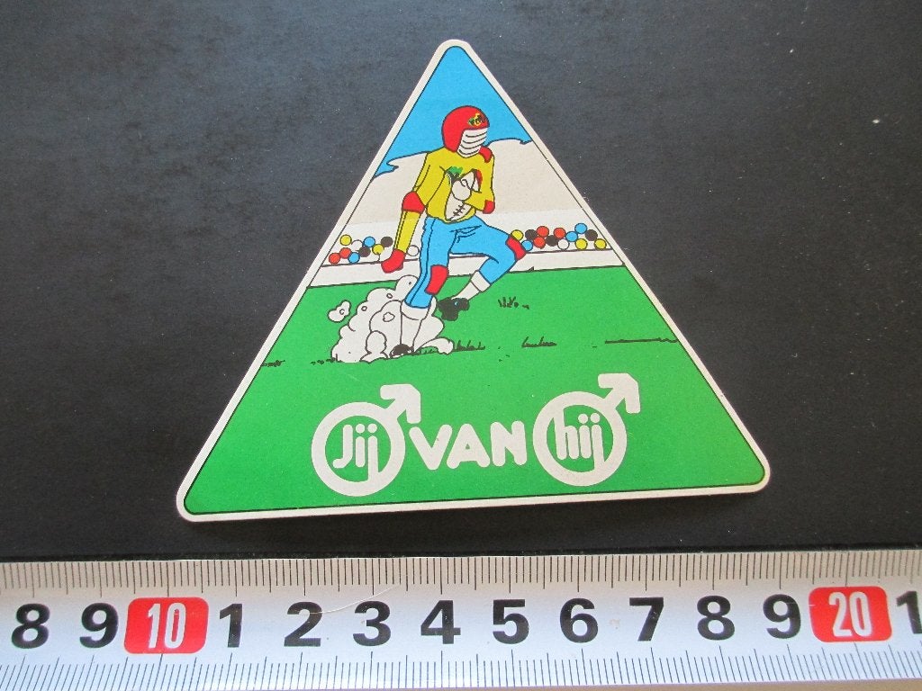 sticker Rugby Jij van Hij, Ophalen, Zo goed als nieuw