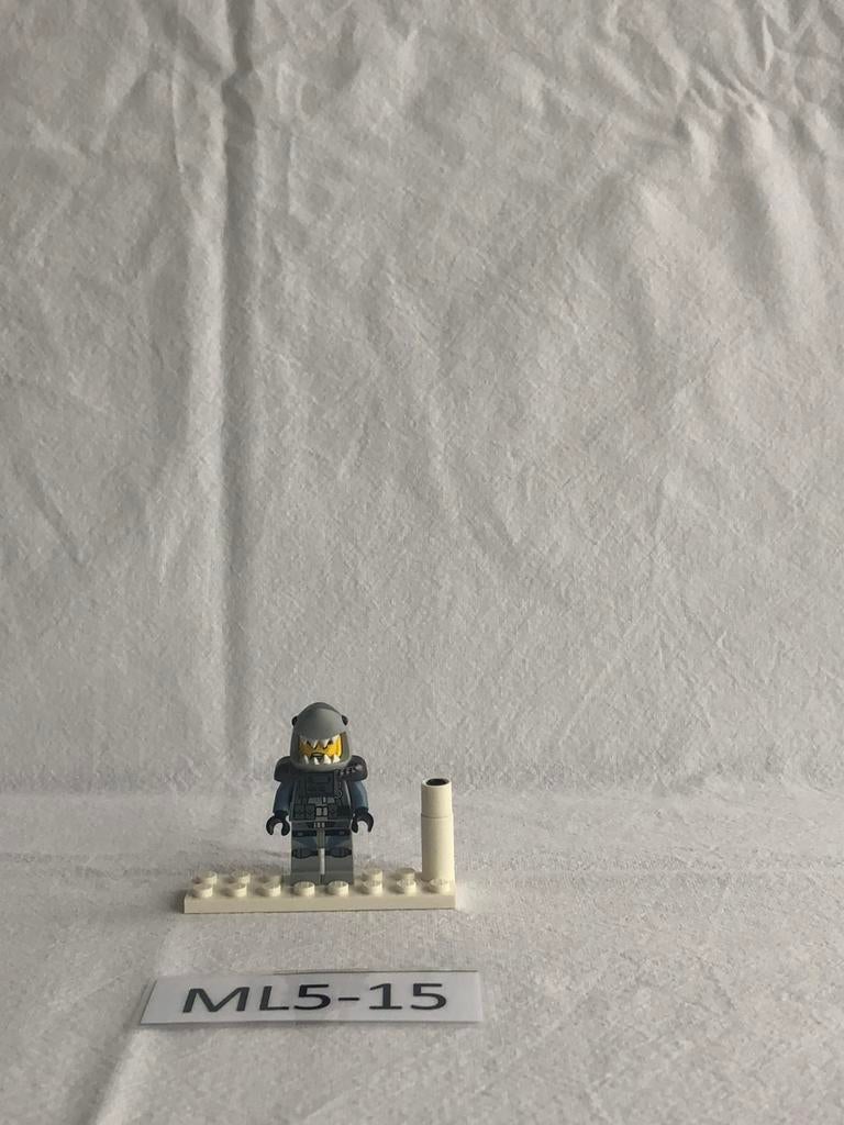 Lego Ninjago minifiguur njo362 Shark Army Great White ML5-15, Lego, Lego, Gebruikt, Ophalen of Verzenden
