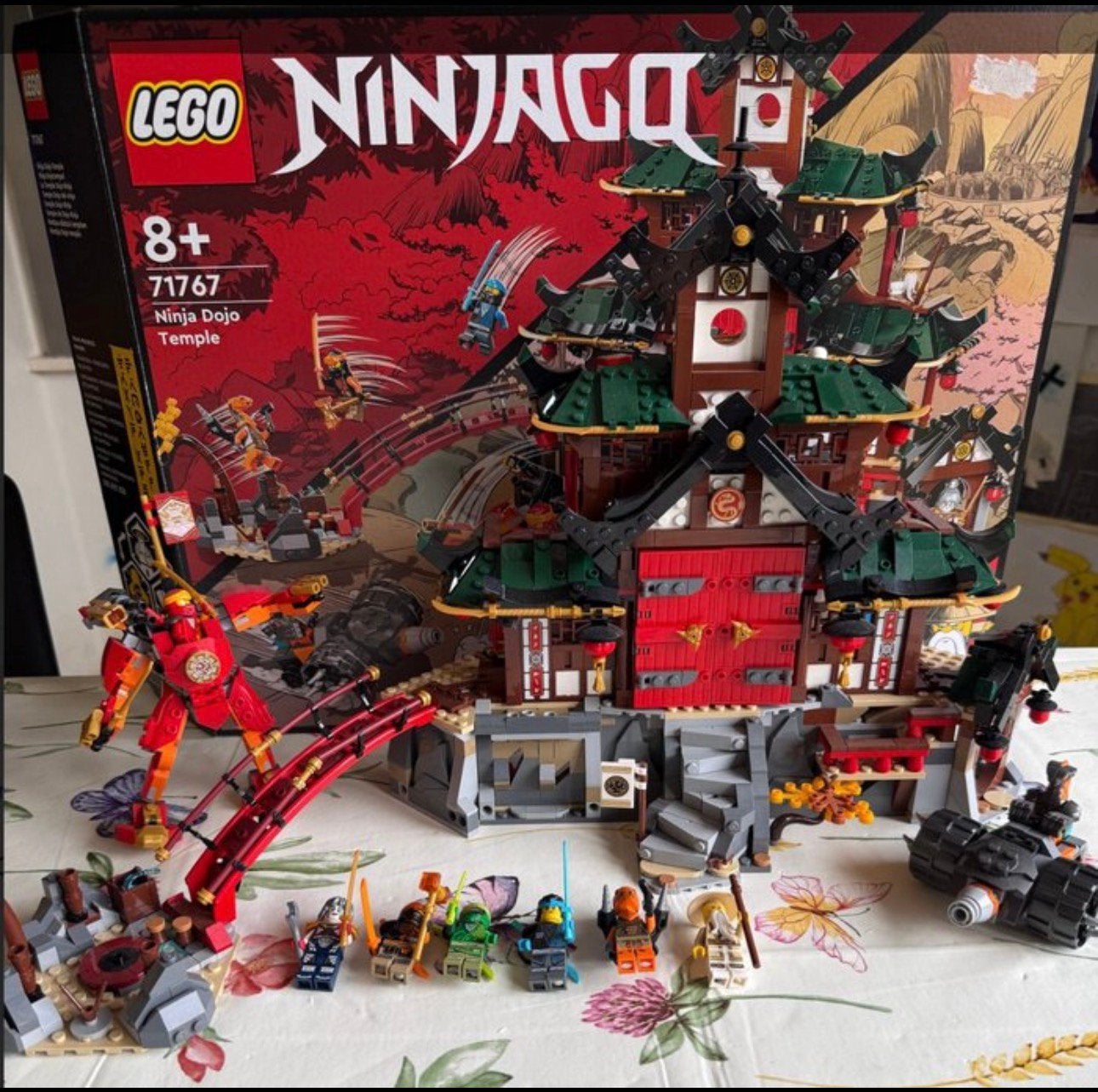 LEGO NInjago Dojo temple 4 sets kompleet, Ophalen of Verzenden, Zo goed als nieuw