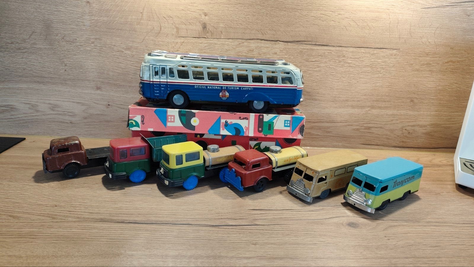 IK ZOEK vrachtwagen, Blikken speelgoed, vintage, conrad siku, Ophalen of Verzenden