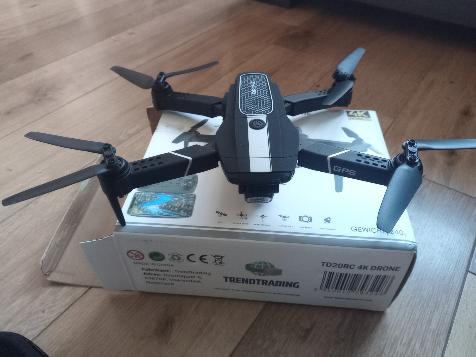 Drone met Camera / Fly More Combo / 500m Bereik, Hobby en Vrije tijd, Modelbouw | Radiografisch | Helikopters en Quadcopters, Elektro