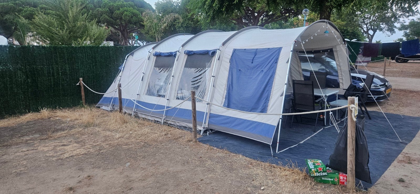 Te koop familie tent in spanje, Ophalen, Gebruikt