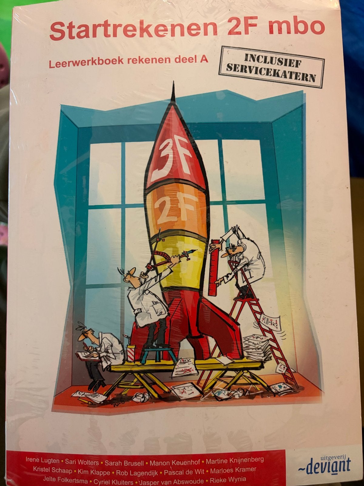 Startrekenen 2F mbo Leerwerkboek rekenen deel A, Ophalen of Verzenden, Nieuw, Overige niveaus, Overige vakken