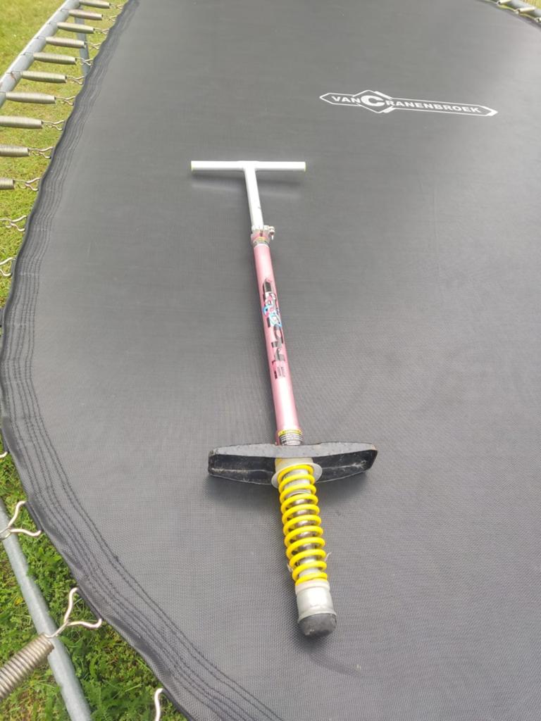 Spring stok / pogostick, Ophalen