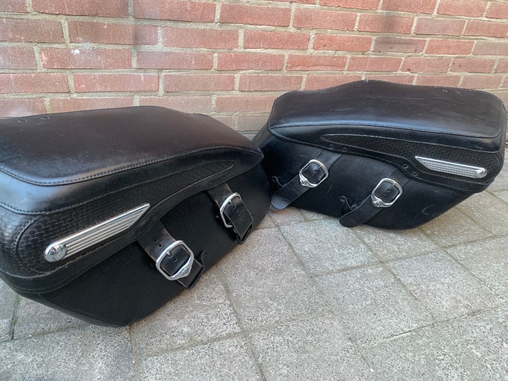 Harley Davidson koffers, Verzenden, Gebruikt