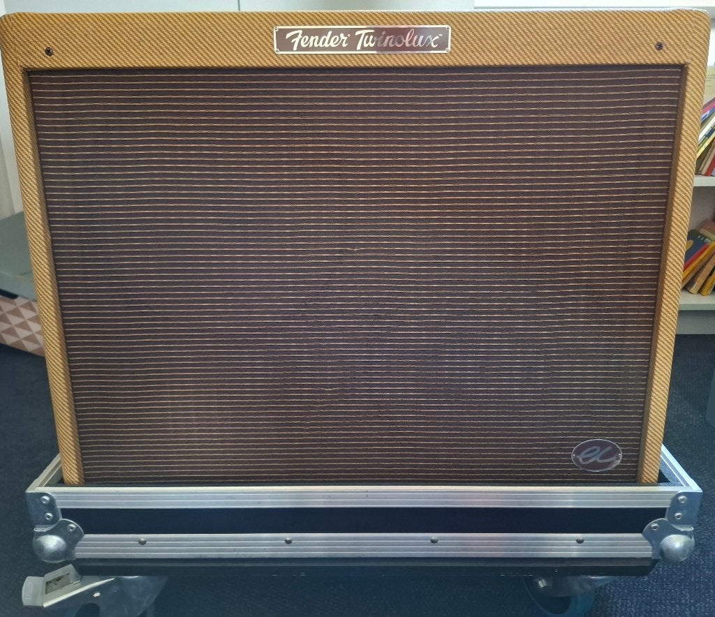 Fender Twinolux Eric Clapton + flightcase, Muziek en Instrumenten, Ophalen, Zo goed als nieuw, Gitaar, Minder dan 50 watt