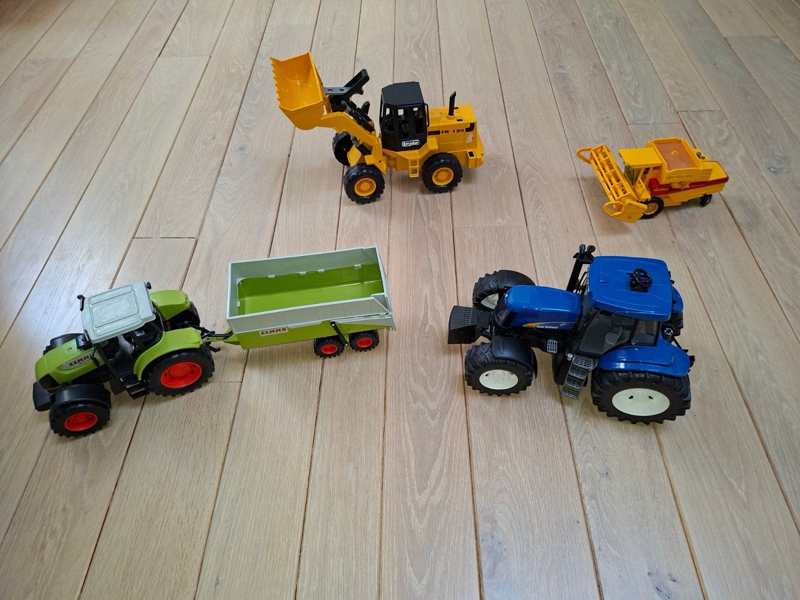 modeltrekkers en graafmachines, Ophalen, Gebruikt