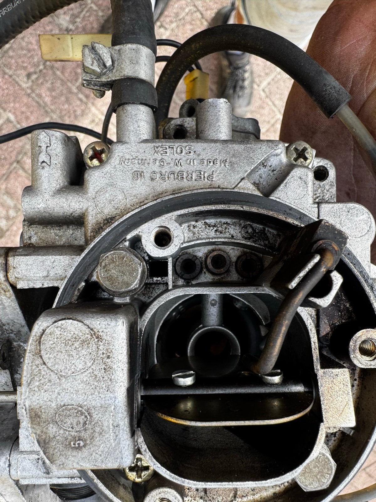 Pierburg 1B Solex Carburateur - Gebruikt, Ophalen of Verzenden, Gebruikt, Oldtimer onderdelen