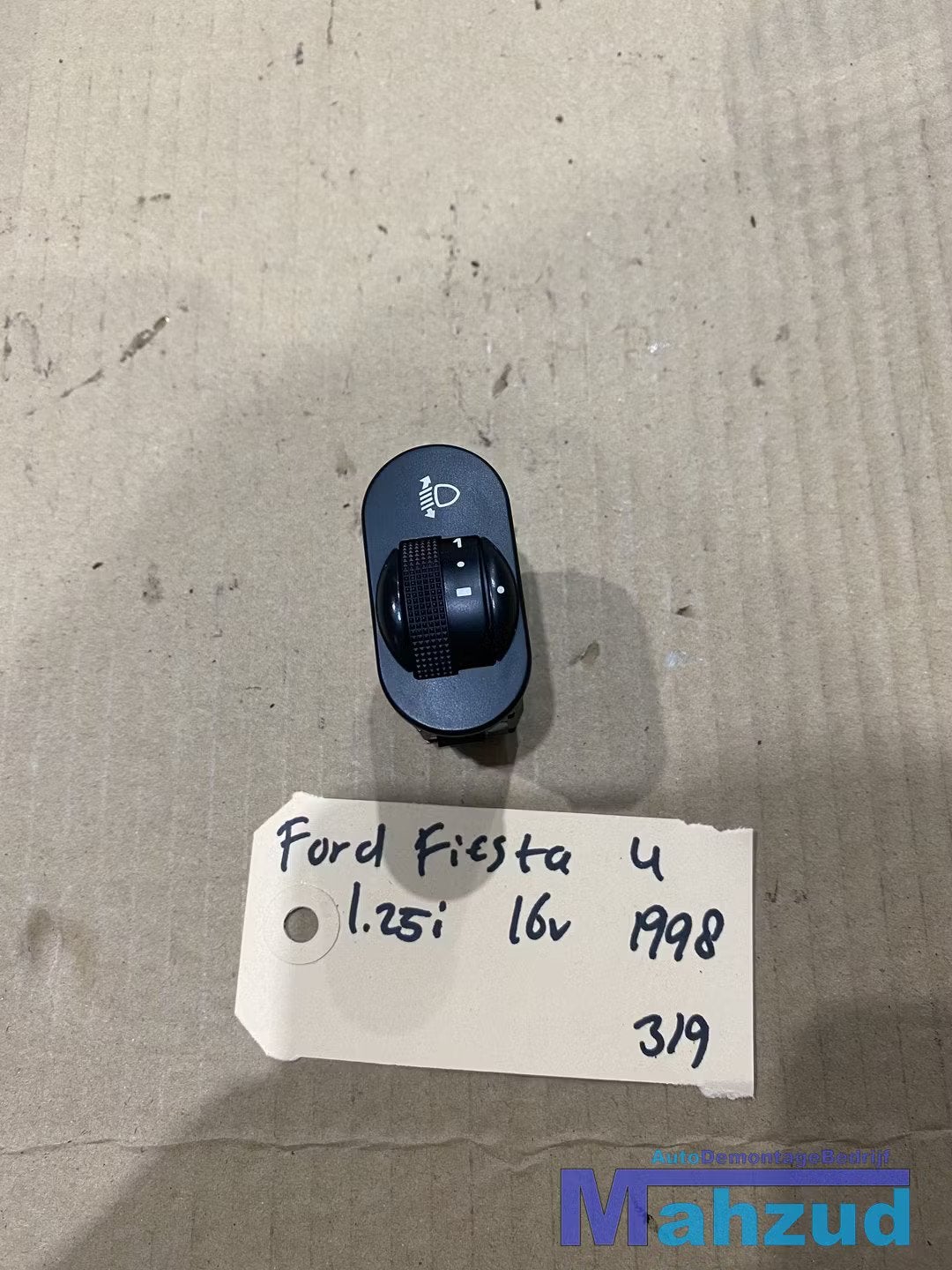 FORD FIESTA 4 Koplamp verstel schakelaar 96FG13K069AA, Gebruikt, Info@ford.com, Ophalen of Verzenden, Ford