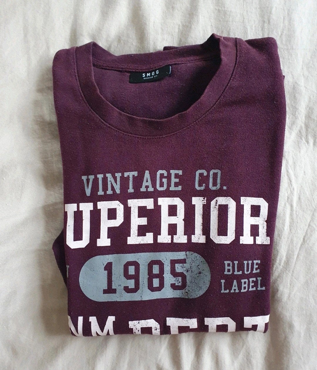 Smog mt L 💜, Kleding | Heren, Maat 52/54 (L), Paars, Gedragen, Smog