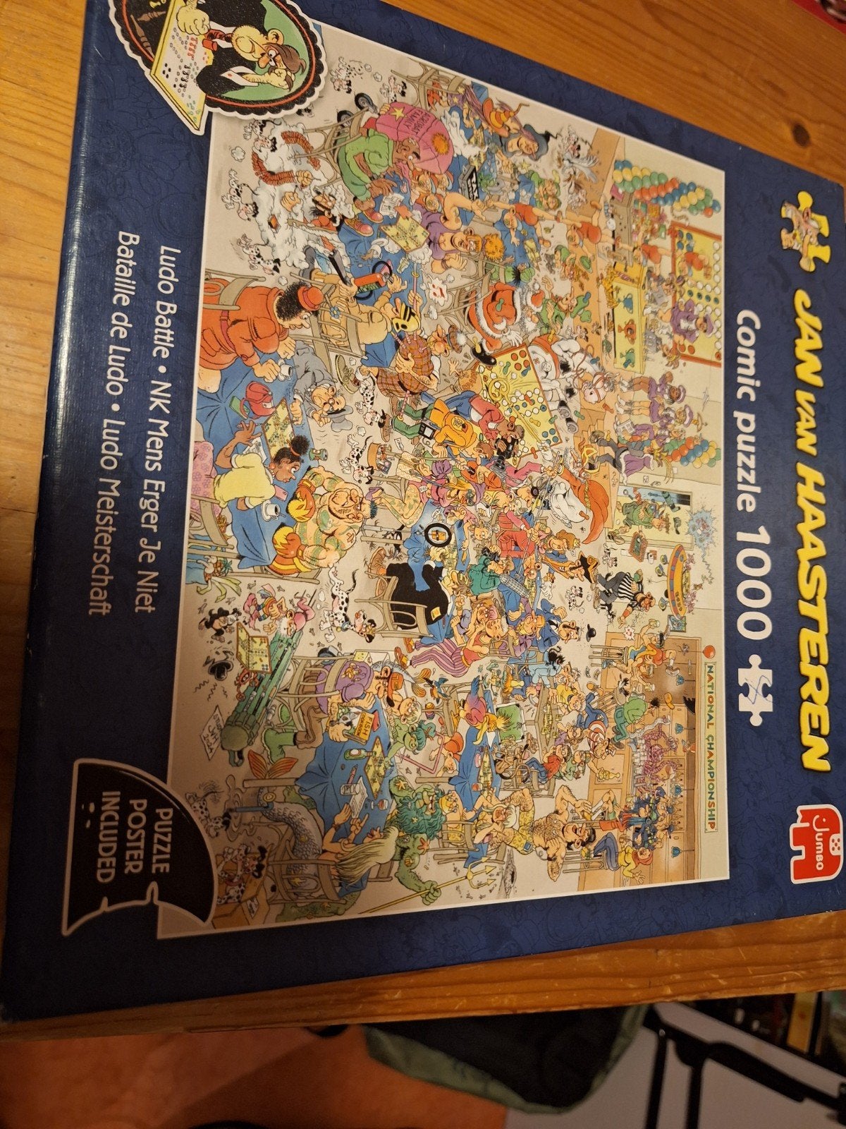 jan van haasteren, Ophalen of Verzenden, 500 t/m 1500 stukjes, Zo goed als nieuw, Legpuzzel