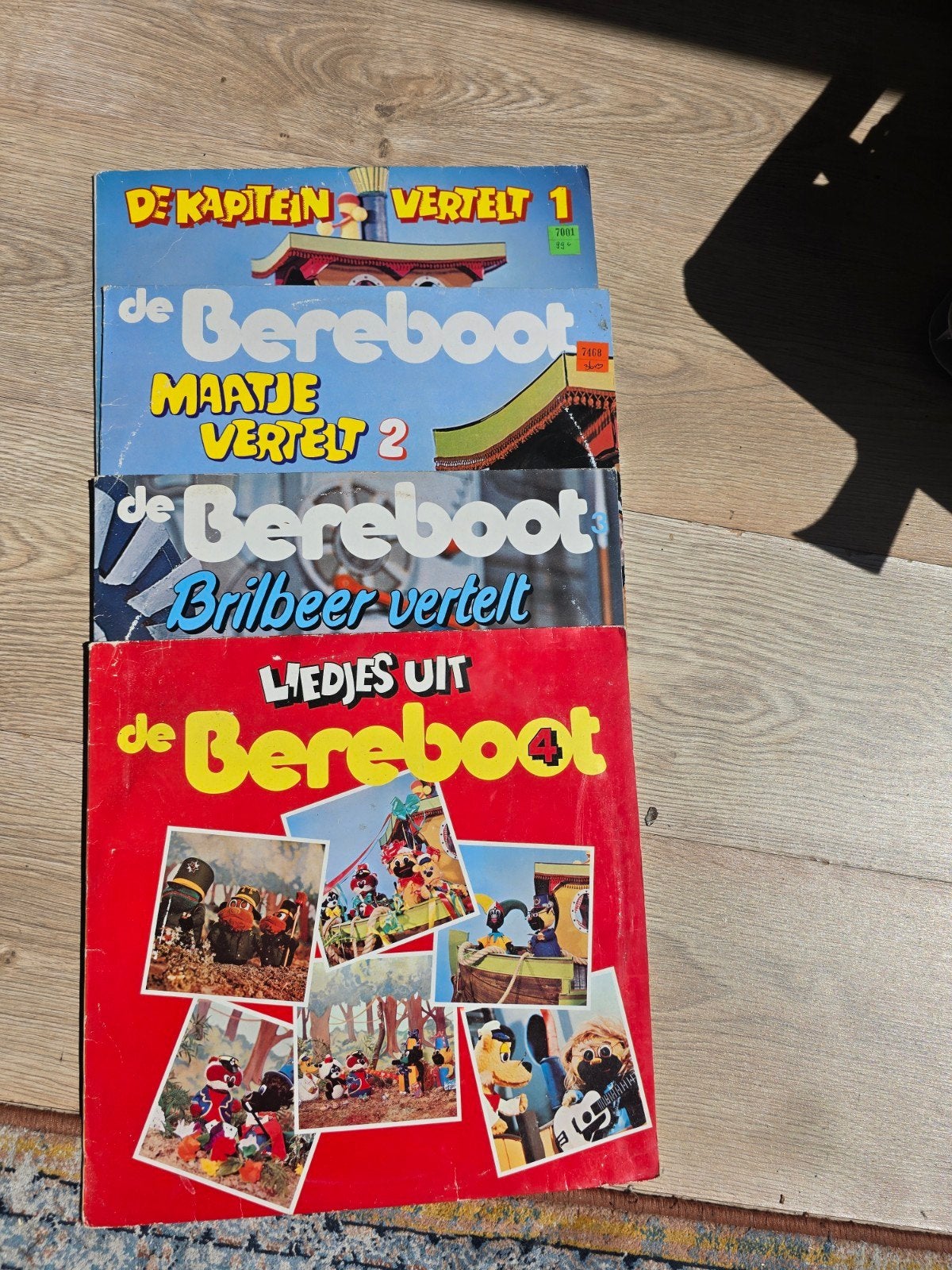 De Bereboot LP's - 4 delen, Gebruikt, Overige genres, Ophalen of Verzenden, 1970 - 1979