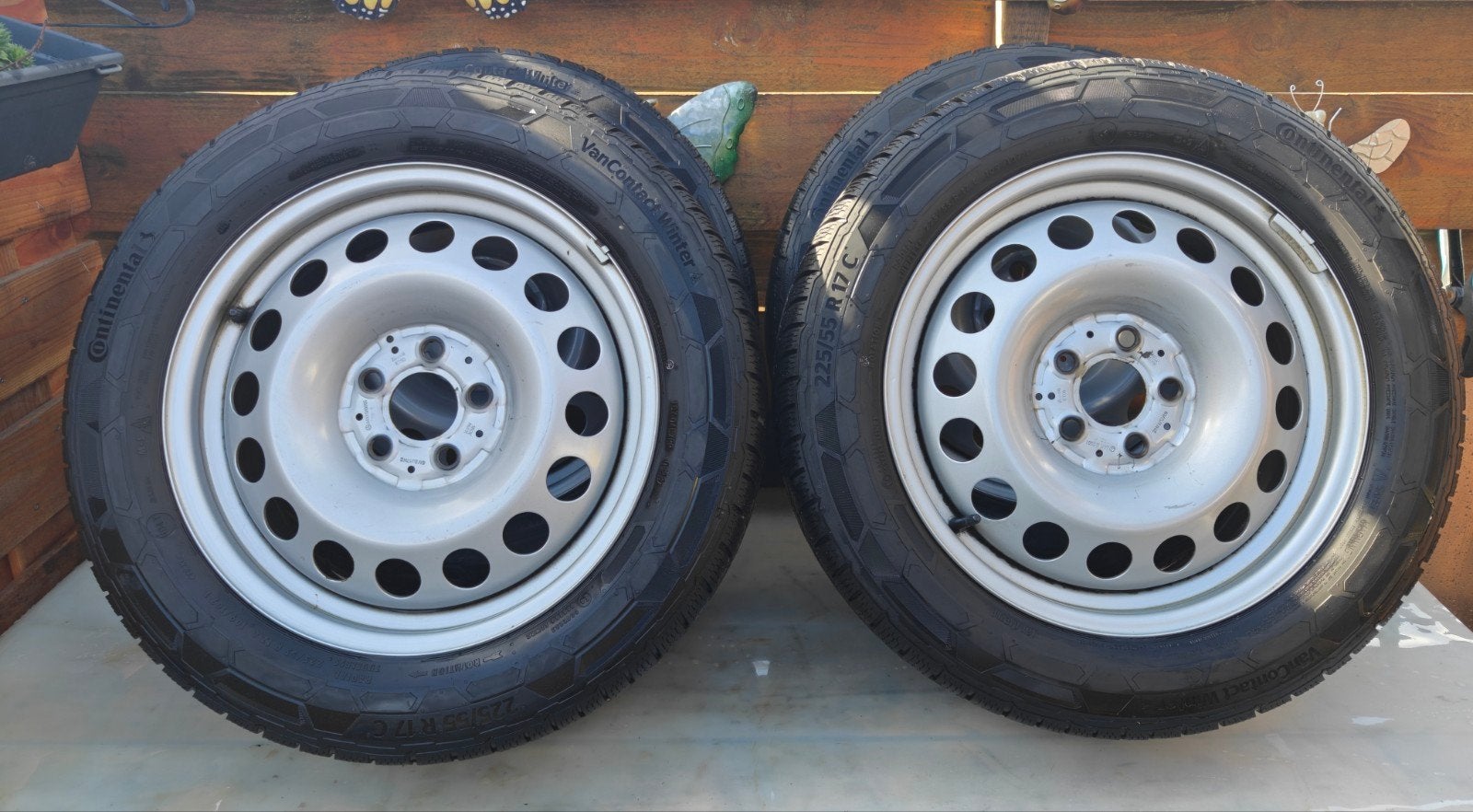 Mercedes Vito velgen 16 en 17 inch staal, Ophalen, Banden en Velgen, 17 inch, Winterbanden