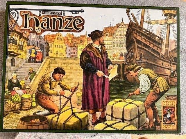 Bordspel Hanze, Een of twee spelers, Ophalen of Verzenden, Zo goed als nieuw, 999games