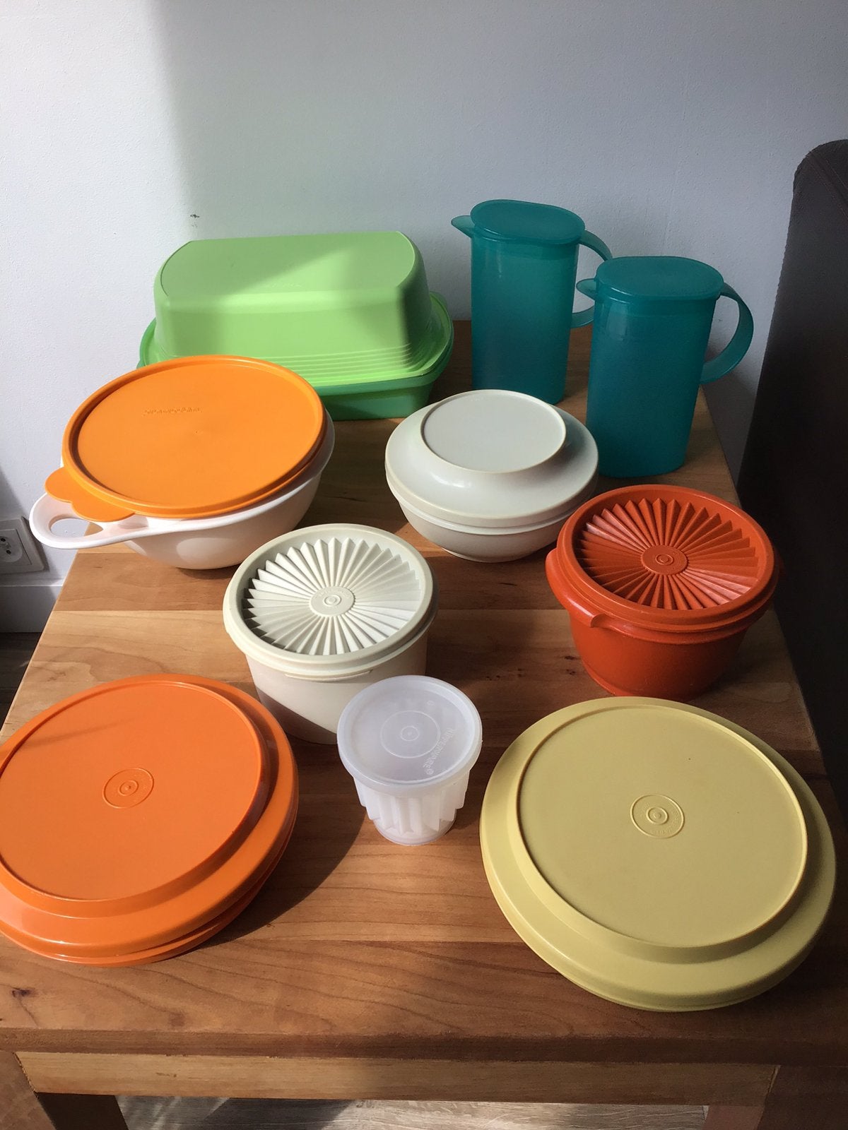 Vintage Tupperware cakedoos schalen kan alles voor € 20, Huis en Inrichting, Keuken | Tupperware, Ophalen of Verzenden, Gebruikt