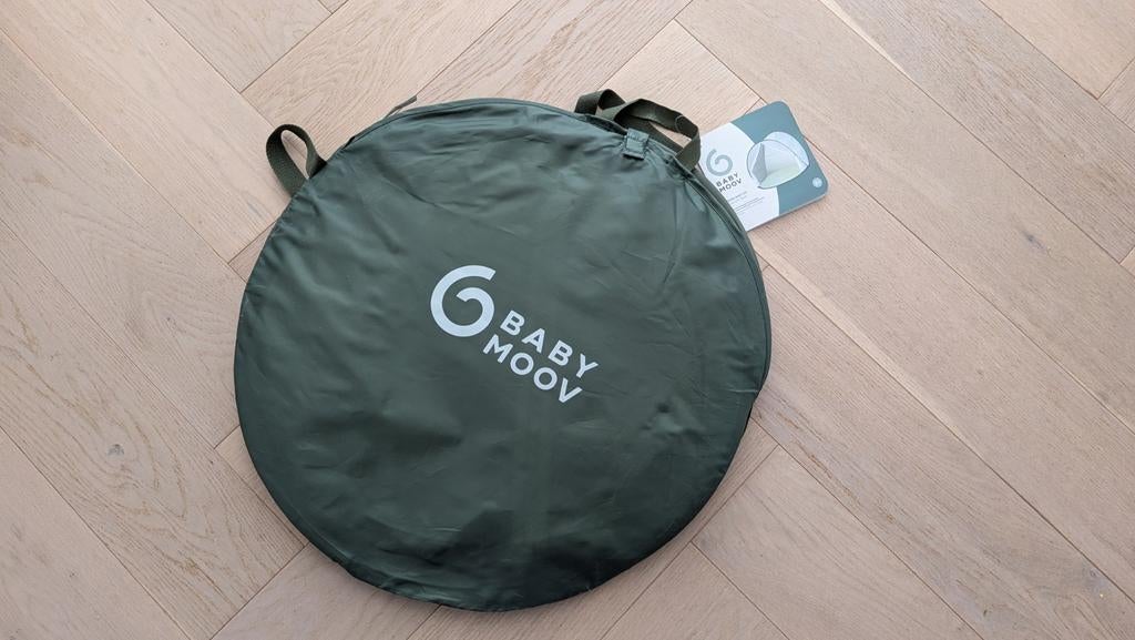 Babymoov Anti-UV Tentje - Groen, Ophalen, Zo goed als nieuw