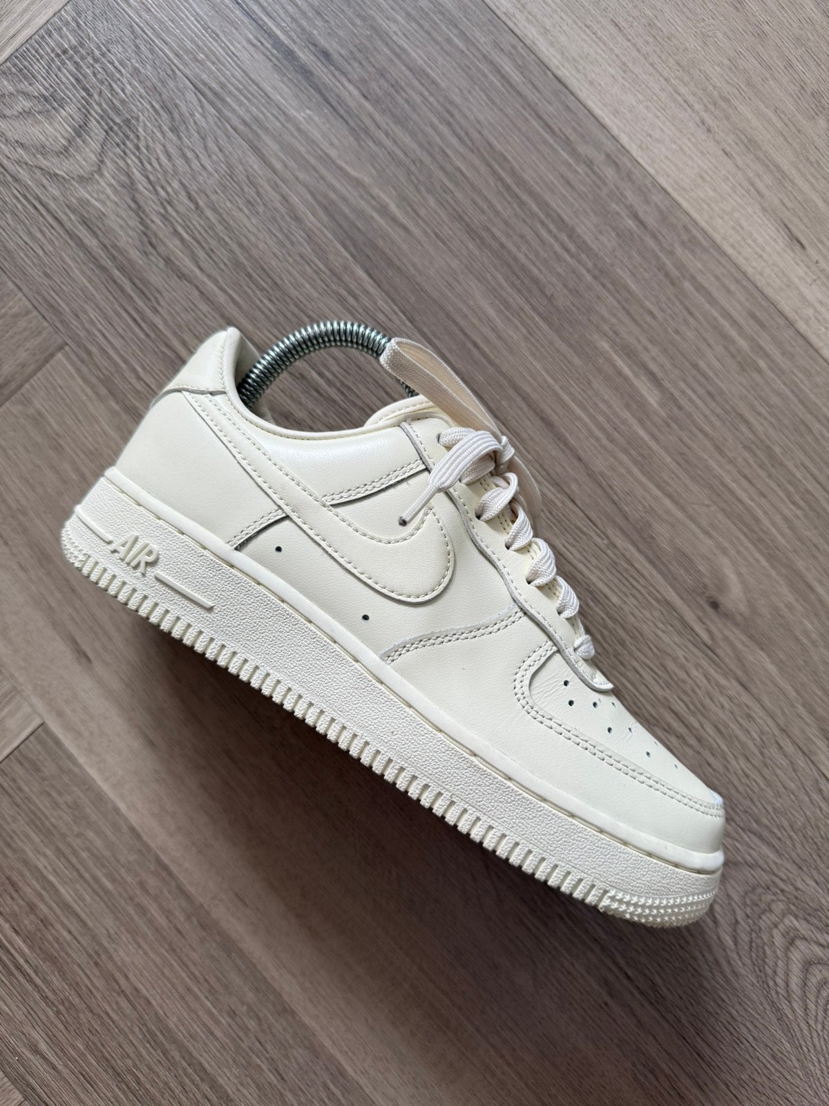 Nike air force one triple white “fresh” 38, Verzenden, Zo goed als nieuw, Wit, Sneakers of Gympen