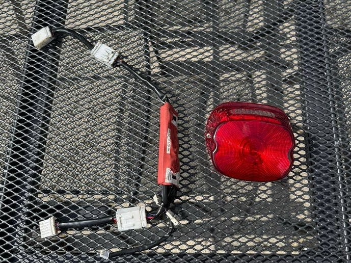 Panacea achterlicht sportster, Ophalen of Verzenden, Gebruikt