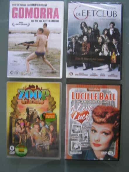 4 diverse dvd's, Alle leeftijden, Ophalen of Verzenden, Zo goed als nieuw