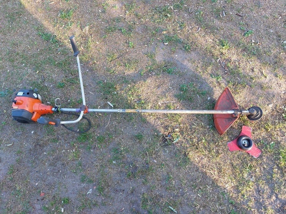 Husqvarna 128R opknapper, Tuin en Terras, Bosmaaiers, Ophalen, Gebruikt, Benzine