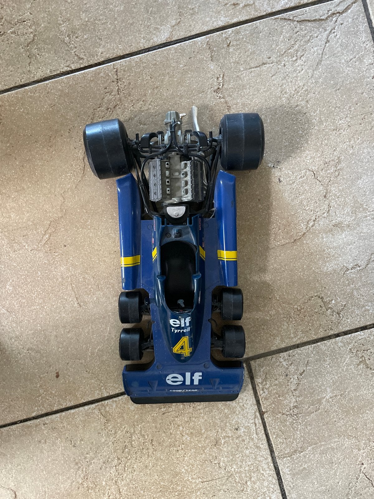 Vintage Tyrrell P34 Elf Formule 1 Modelauto, Overige merken, Gebruikt, Auto, 1:32 tot 1:50