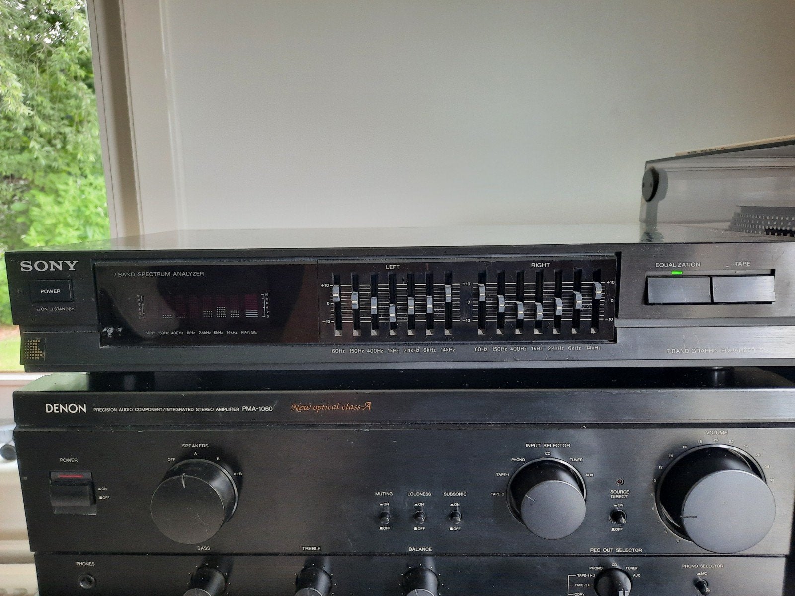 Sony SEQ-300 graphic equalizer nog in goede staat., Ophalen, Gebruikt