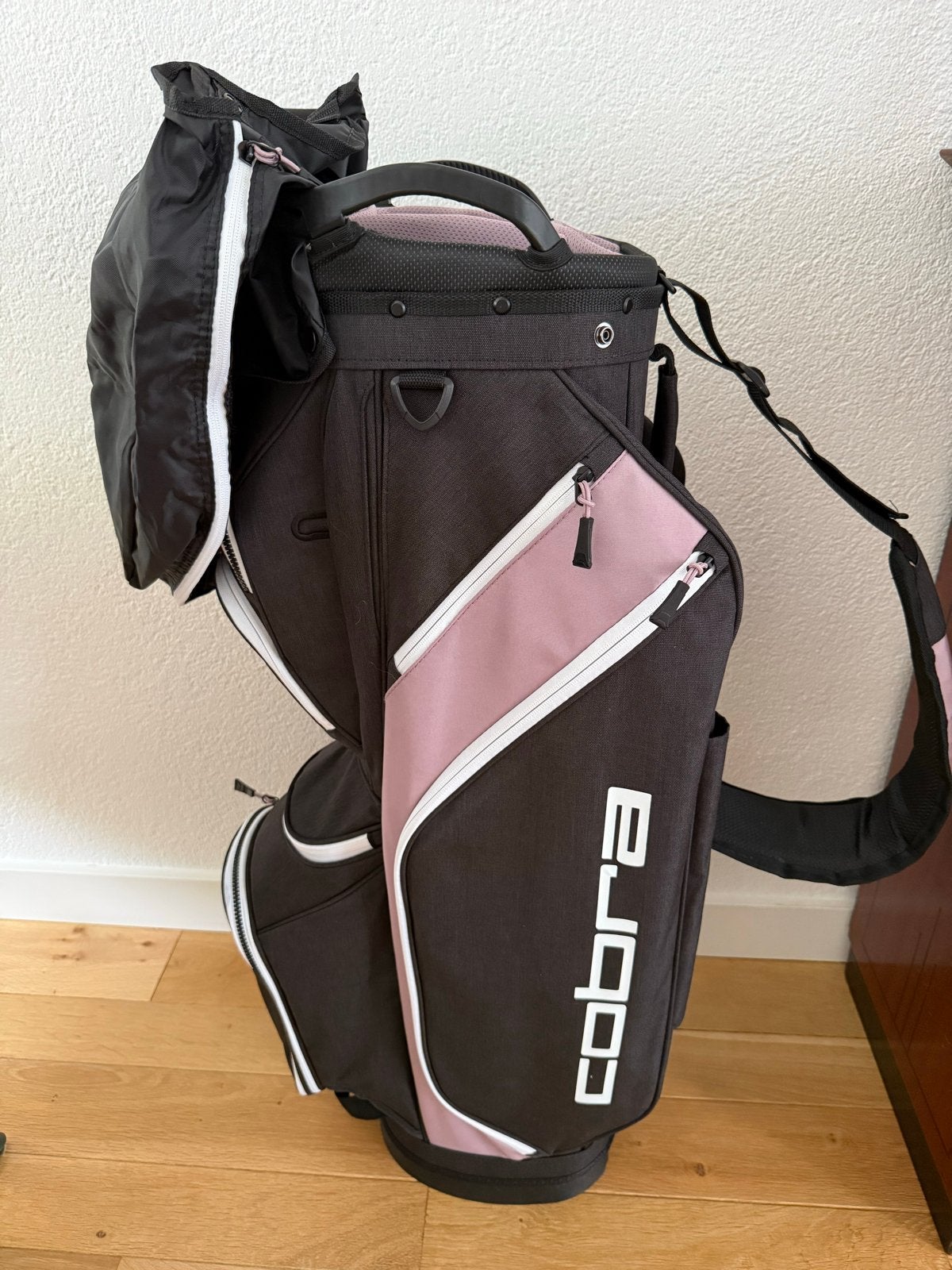 Cobra golf cartbag - zo goed als nieuw 2 keer gebruikt, Sport en Fitness, Golf, Ophalen, Zo goed als nieuw, Tas