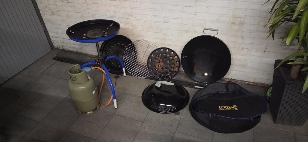 Skottelbraai, Ophalen