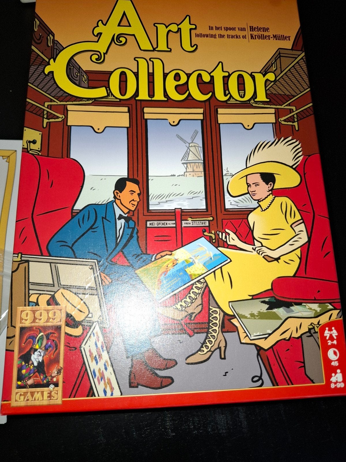 Art Collector spel, Hobby en Vrije tijd, Gezelschapsspellen | Bordspellen, Ophalen of Verzenden, Zo goed als nieuw, 999 Games
