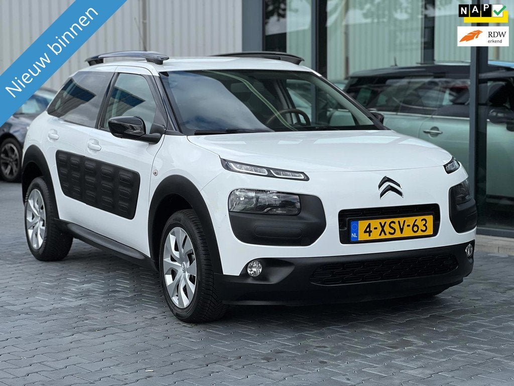 Citroen C4 Cactus 1.2 E-VTi FEEL 5DRS AUTOMAAT NW-APK, Auto's, Citroën, Stof, 82 pk, Origineel Nederlands, 3 cilinders