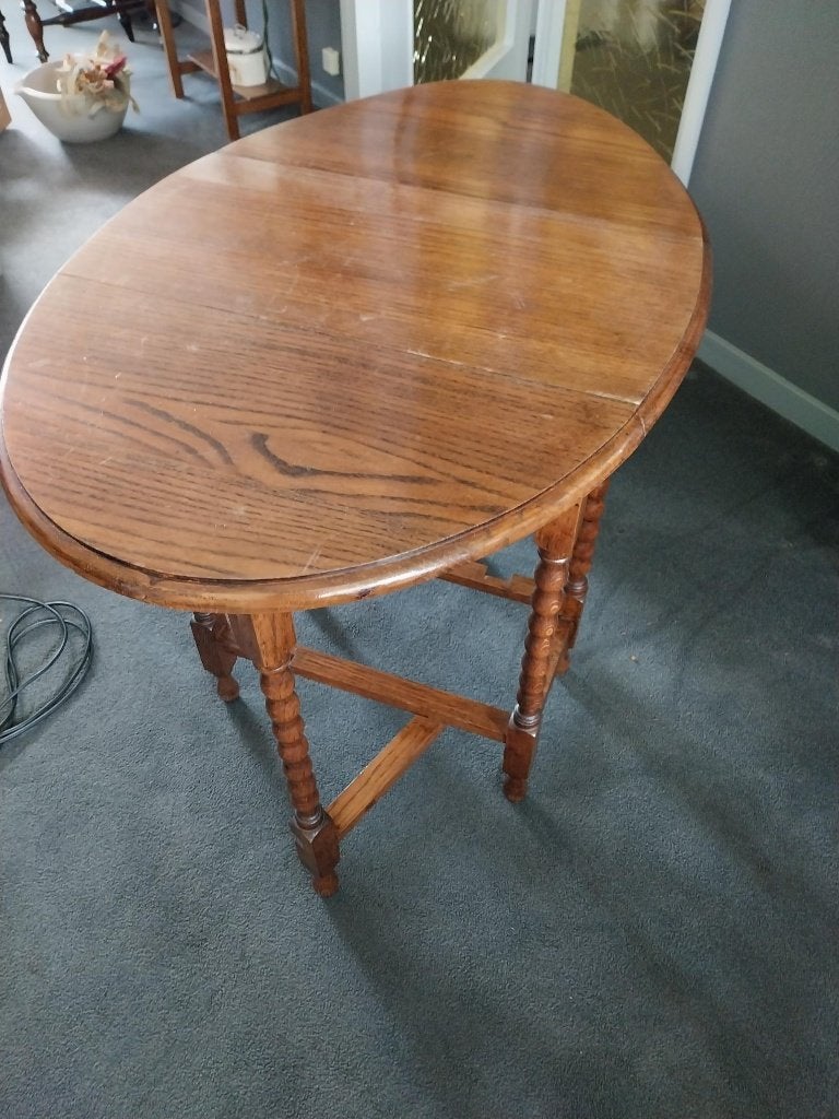 Hangoortafel, Antiek en Kunst, Antiek | Meubels | Tafels, Ophalen
