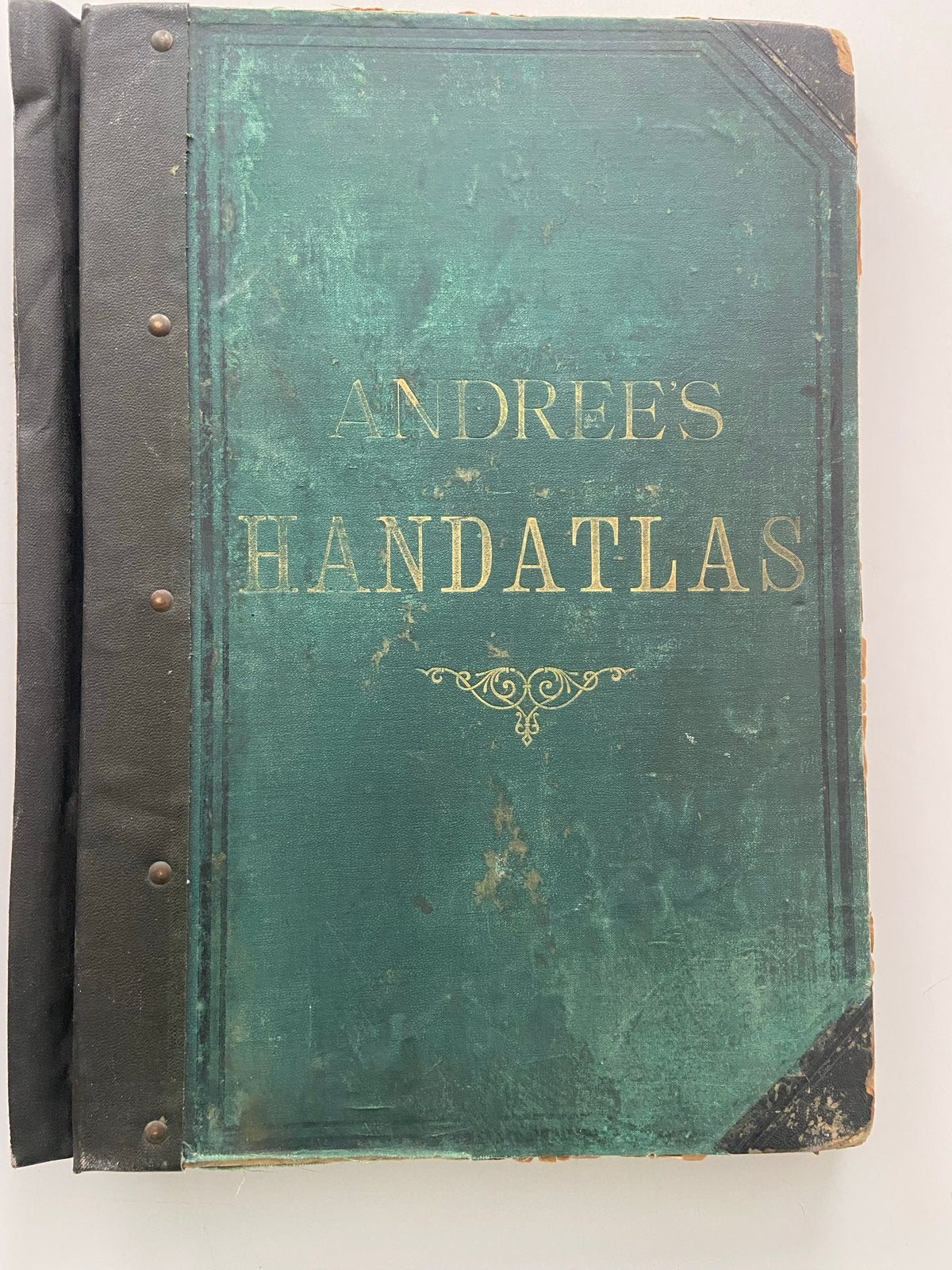 Andree's Handatlas 1881 - Historische Wereldatlas, Boeken, Gelezen, Overige atlassen, Ophalen of Verzenden, 1800 tot 2000