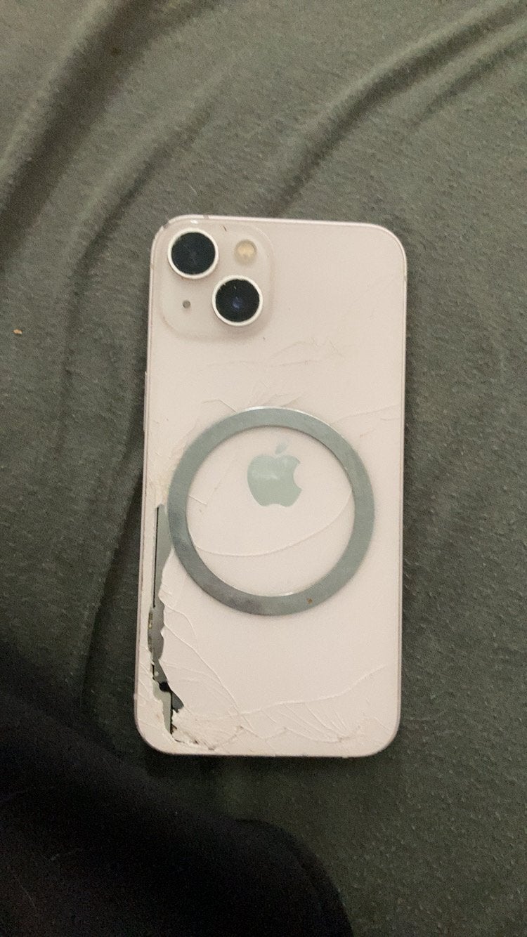 Iphone 13 kapotte achterkant, 256 GB, Wit, IPhone 13, Ophalen of Verzenden