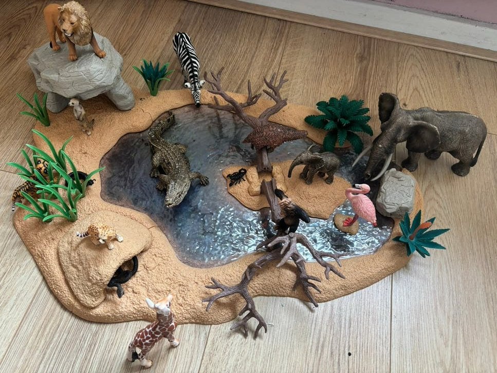 Schleich Wild Life Waterplaats 42258, Ophalen of Verzenden, Zo goed als nieuw