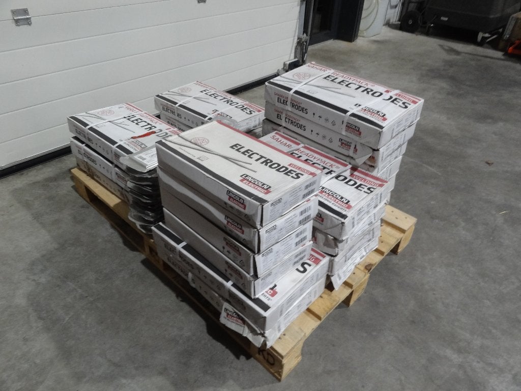 Partij Lincoln laselektroden 340 KG Sahara ReadyPack, Ophalen, Nieuw, 150 tot 250 ampère, Elektroden