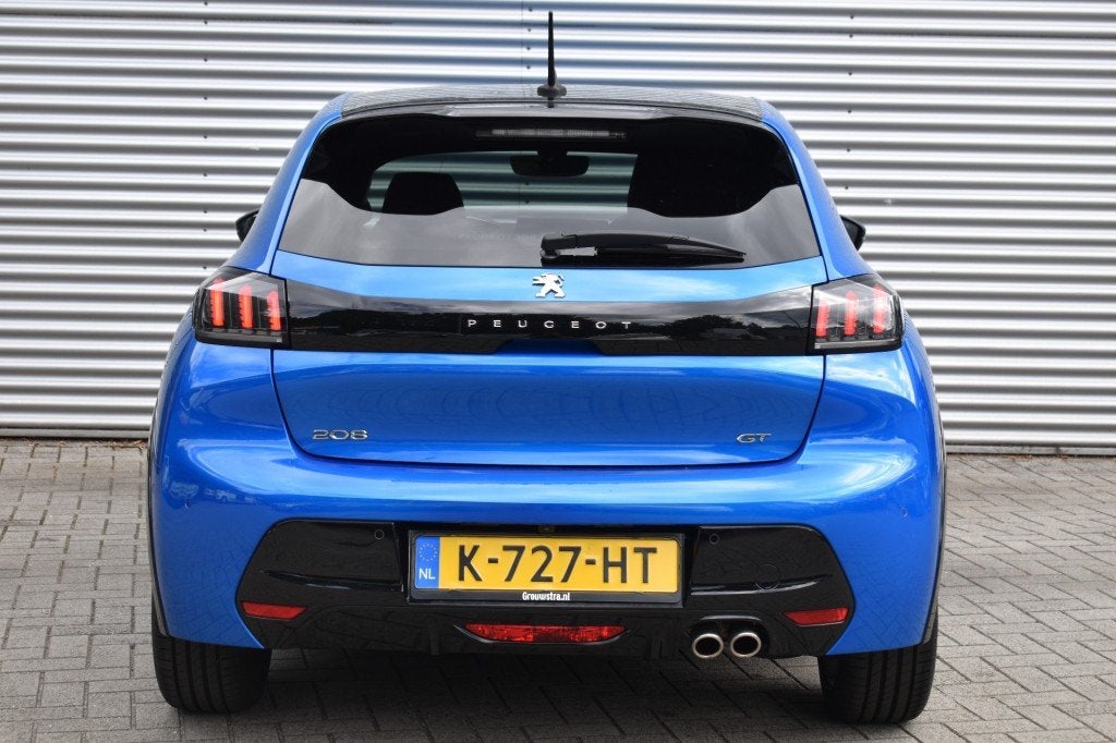 Peugeot 208 1.2 AUT. PT GT-LINE / KEYLESS / PDC V+A / P. CAM, Auto's, 1199 cc, 1133 kg, Blauw, 49 €/maand