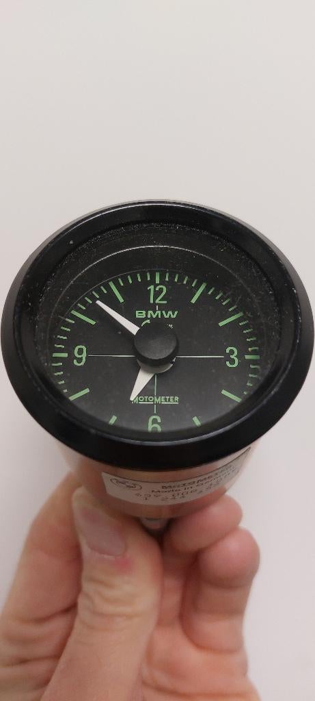 BMW R80 R100 Klokje MotoMeter zgan 62 13 1 244 655, Motoren, Onderdelen | BMW, Gebruikt, Ophalen of Verzenden