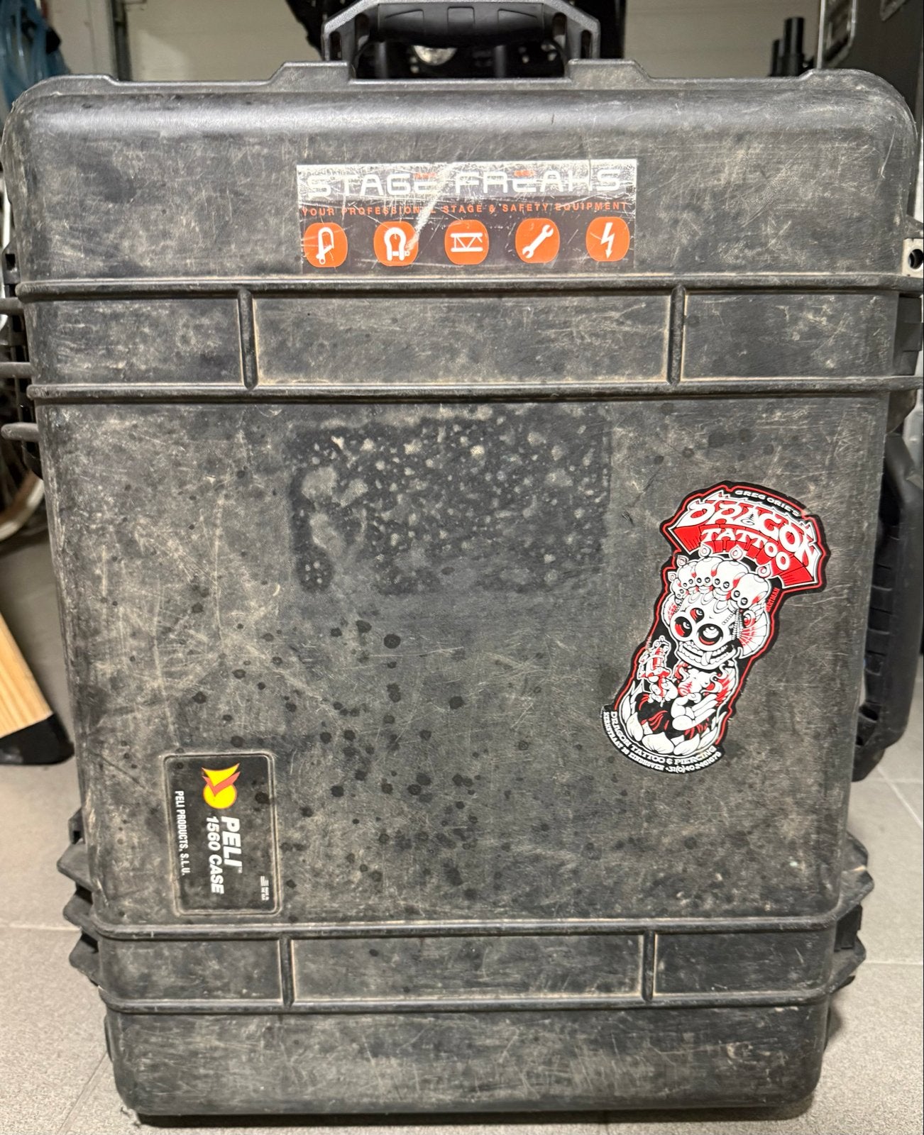 Robuuste Peli 1560 Case - Ideaal voor transport, Ophalen, Gebruikt