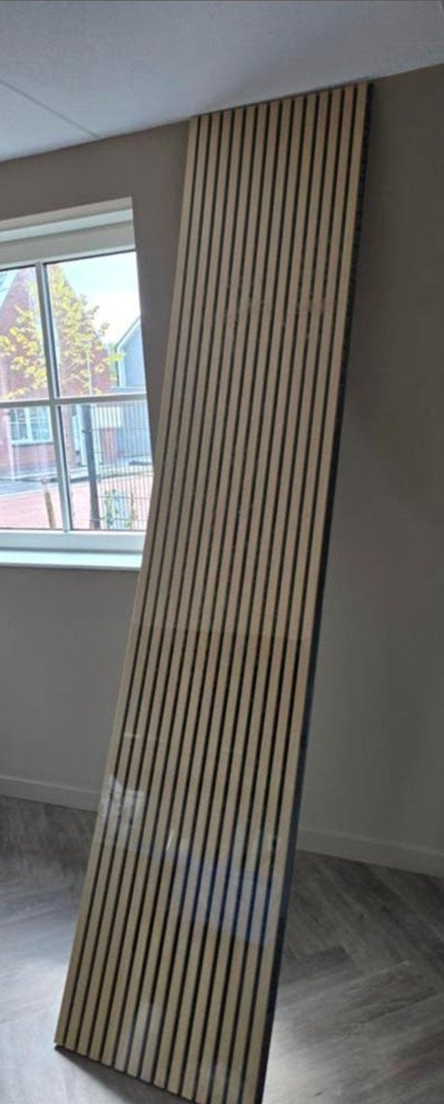 Akoestisch wandpaneel naturel eiken, Huis en Inrichting, Woonaccessoires | Kamerschermen, Ophalen, Nieuw