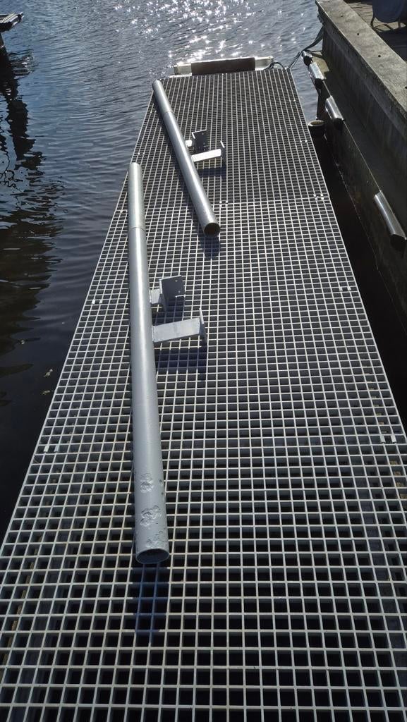 Drijvende steiger, Ophalen, Nieuw, Toebehoren, Minder dan 15 m²