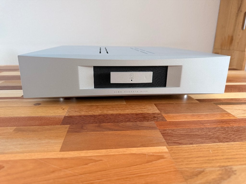 Linn 4200/1 zilver, Overige merken, Ophalen of Verzenden, 120 watt of meer, Gebruikt