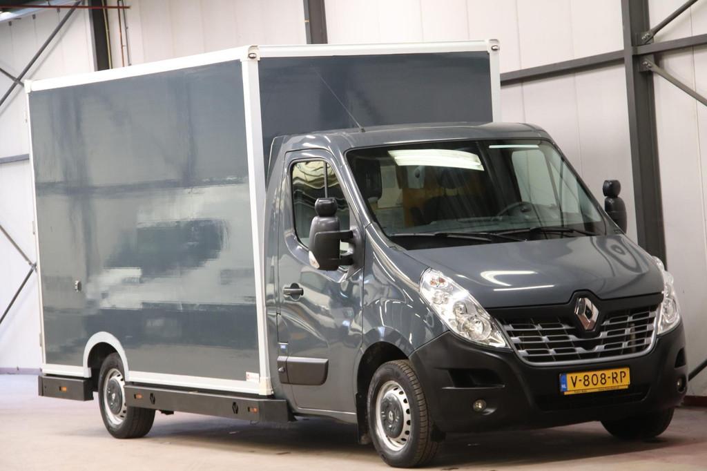 Renault Master 170PK AUTOMAAT LOWLINER VERKOOPWAGEN FOODTRUC, Stof, Gebruikt, Euro 6, 4 cilinders