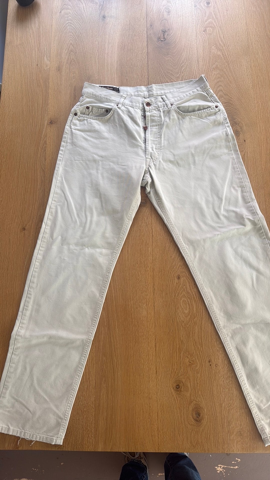 Marlboro classic creme jeans 34/34, Ophalen of Verzenden, Zo goed als nieuw, Overige kleuren, W33 - W34 (confectie 48/50)