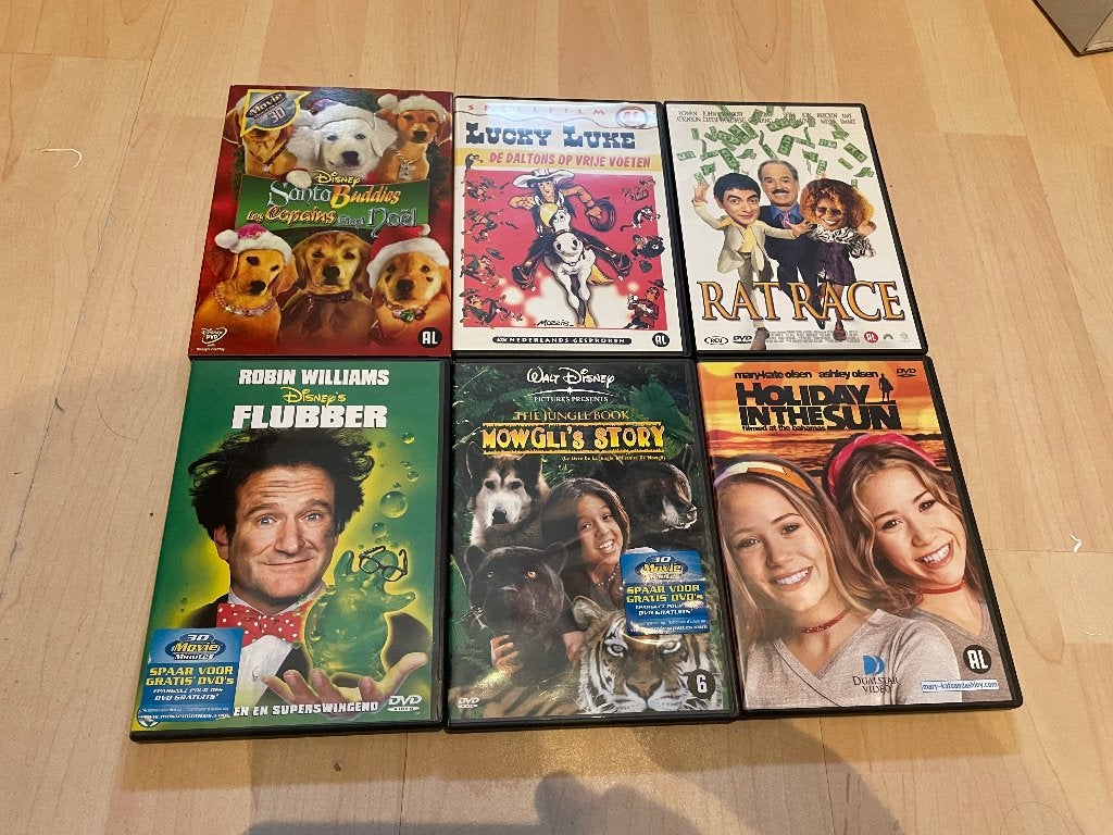 6 Leuke DVD (Kinder)films & Komedies op DVD, Alle leeftijden, Ophalen of Verzenden, Zo goed als nieuw, Familie