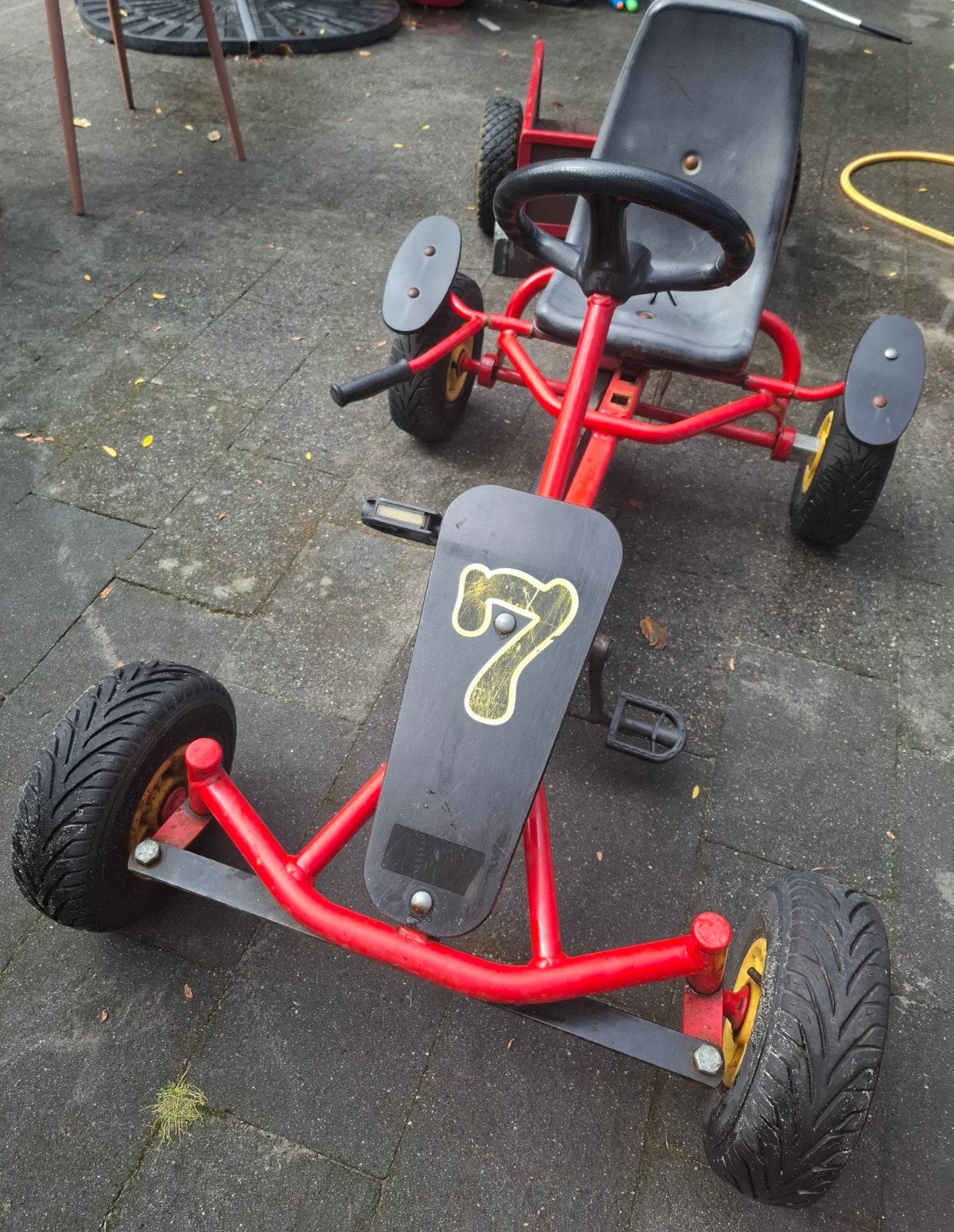 Berg skelter met aanhanger, Kinderen en Baby's, Speelgoed | Buiten | Skelters, Ophalen, Gebruikt, Berg, Met kar of aanhanger