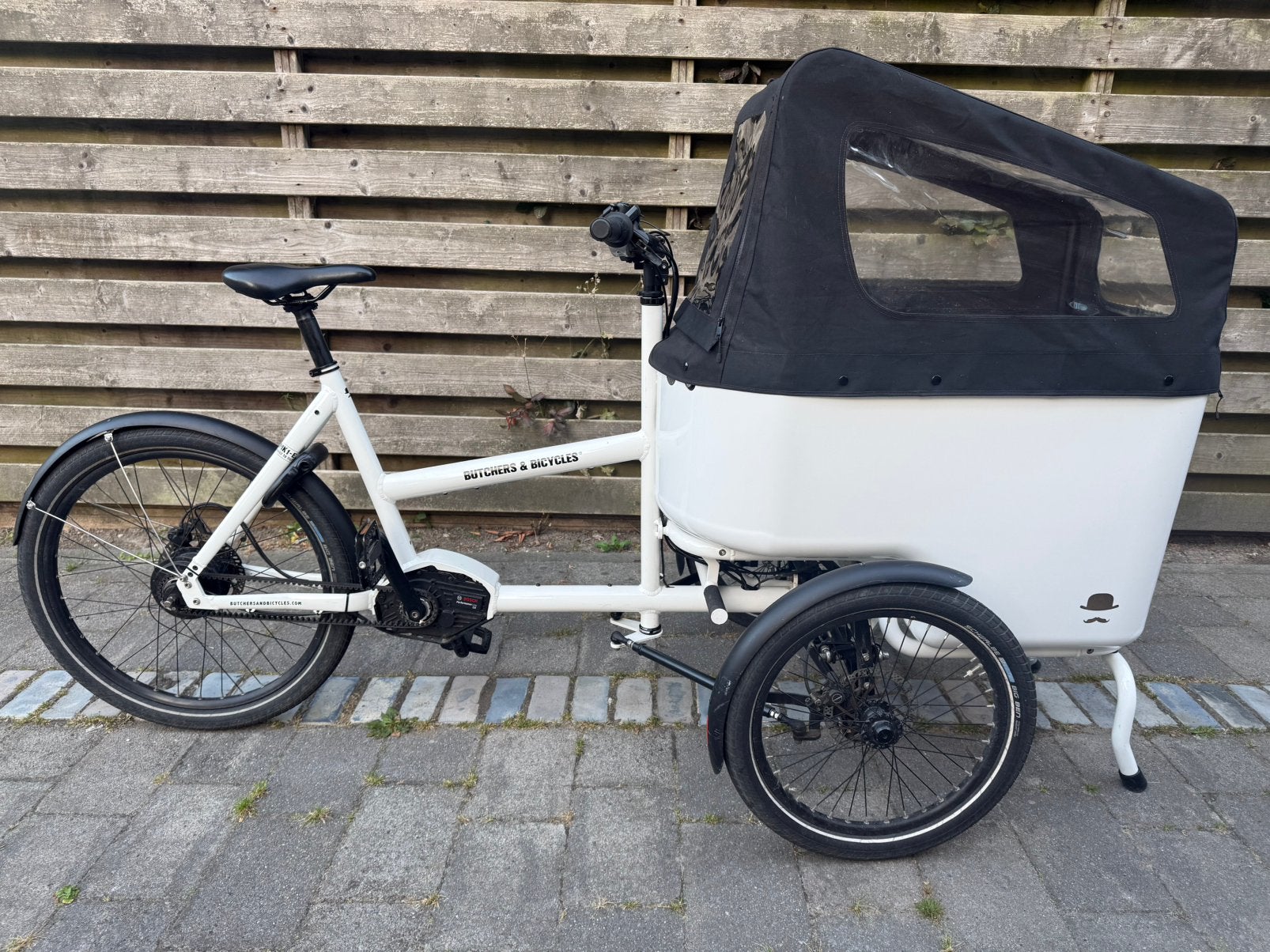 Elektrische Bakfiets /Topstaat / Slechts 5.800 km!, Fietsen en Brommers, Huif, Zo goed als nieuw, 2 kinderen, Schijfrem