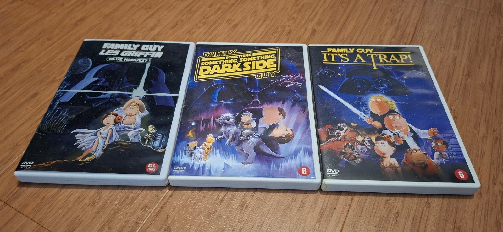 Family Guy Star Wars Parodie Trilogie DVD Boxset, Nederlands, Ophalen of Verzenden, Komedie, Vanaf 6 jaar