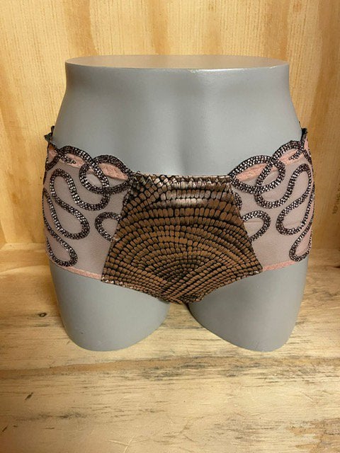 Louisa bracq taille slip 38 model divine, Verzenden, Roze, Slip